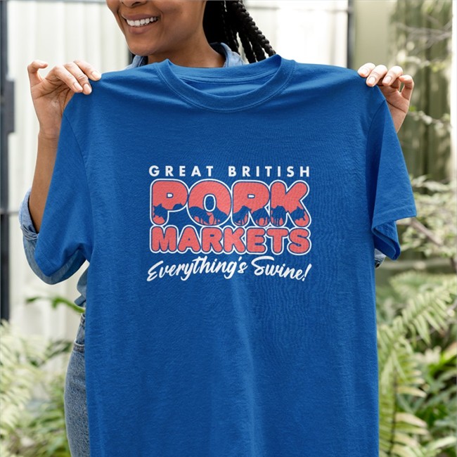 Great British Pork Markets Shirt Navy