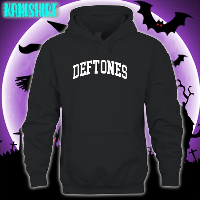 Deftones Black Collegiate Shirts Deftones Merch