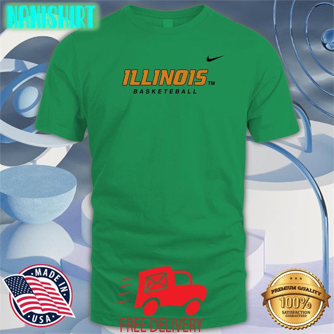 Illinois Basketeball White Shirts Coleman Hawkins