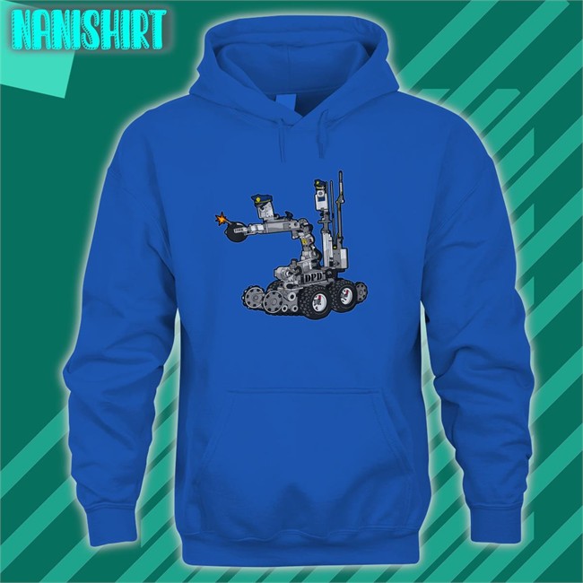 Donut Operator Merch Dallas Bomb Robot Long Sleeve Shirt