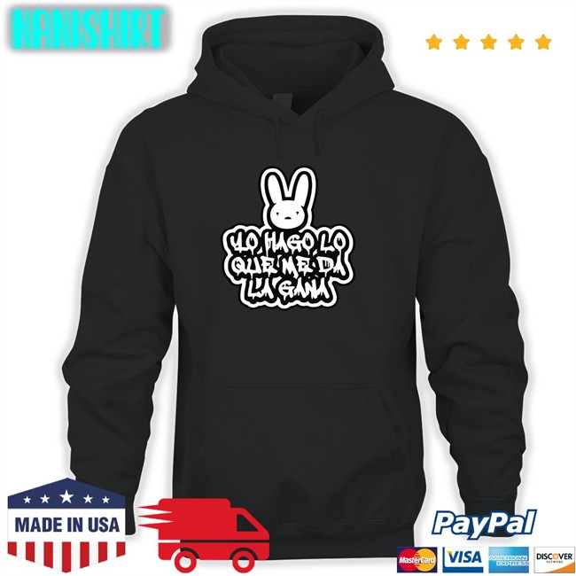 Bad Bunny Merch YHLQMDLG Yo Hago Lo Que Me Da La Gana Bad Bunny Sweatshirt