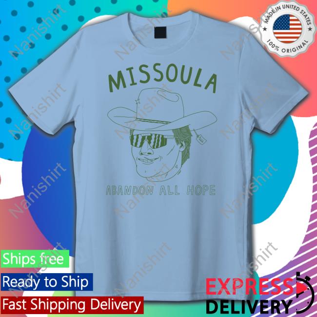 Missoula Abandon All Hope Crewneck Sweatshirt Grey