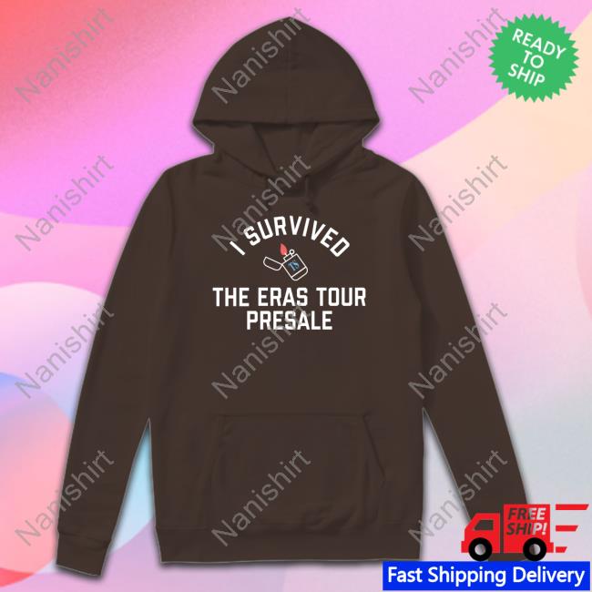 I Survived The Eras Tour Presale Tee Shirt
