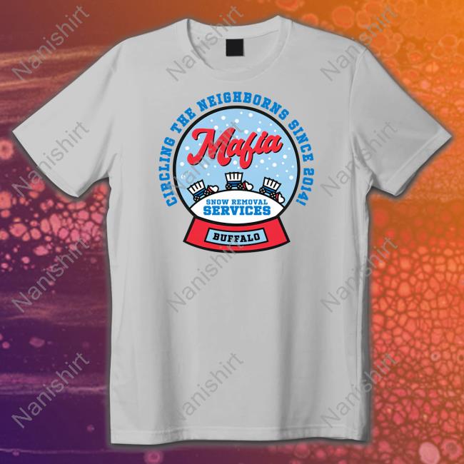 Mafia Snow Removal Services Shirt Grey