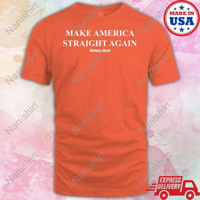 Ccg Bryson Make America Straight Again Long Sleeve Shirt