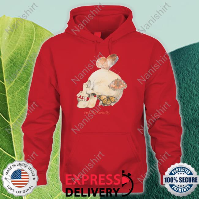 Qtcinderella Merch Fuck The Patriarchy Skull Crewneck Sweatshirt Qtcinderella