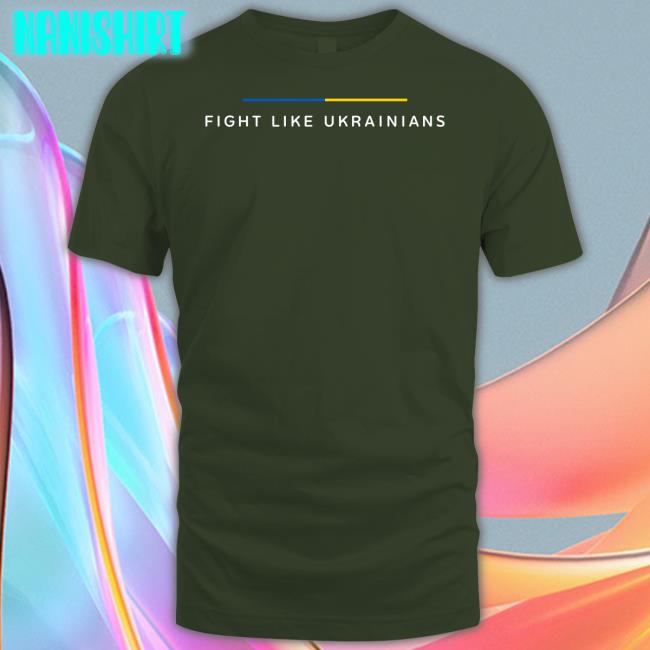 Fight Like Ukrainians Hooded Sweatshirt Володимир Зеленський