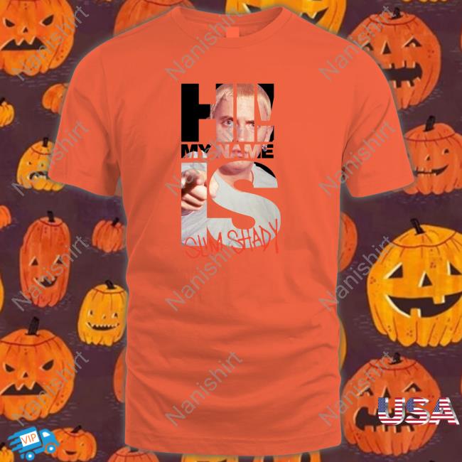 My Name Is... Photo Hoodie Shirt Shop Eminem Merch