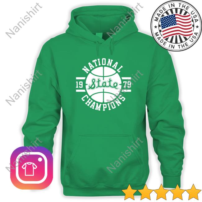 State Basketball 1979 National Champions Long Sleeve Tee Forest