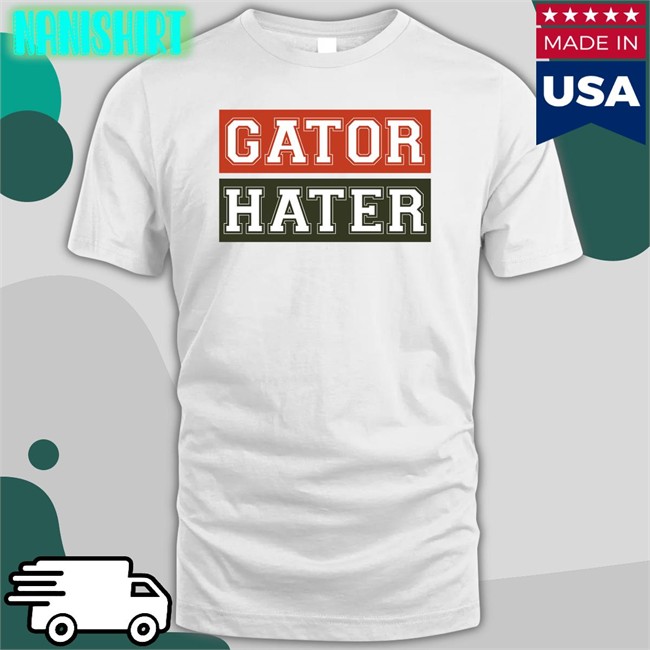 Dolfan Derek Gator Hater T-Shiirt Dolfin55