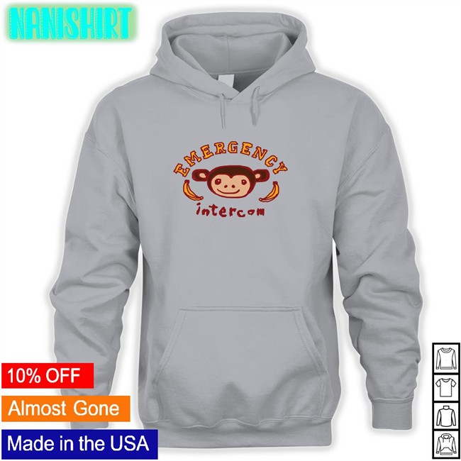 Emergency Intercom Merch Monkey Shirt