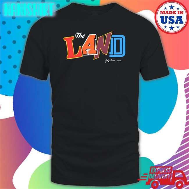 Gv Art + Apparel Shop Cleveland Basketball All Eras The Land Shirt GVartwork