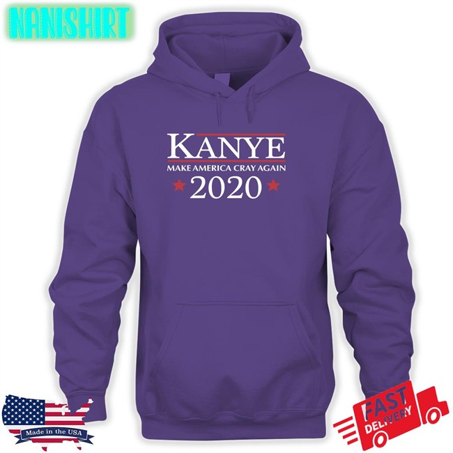 Kanye Make America Cray Again 2020 Shirt Navy